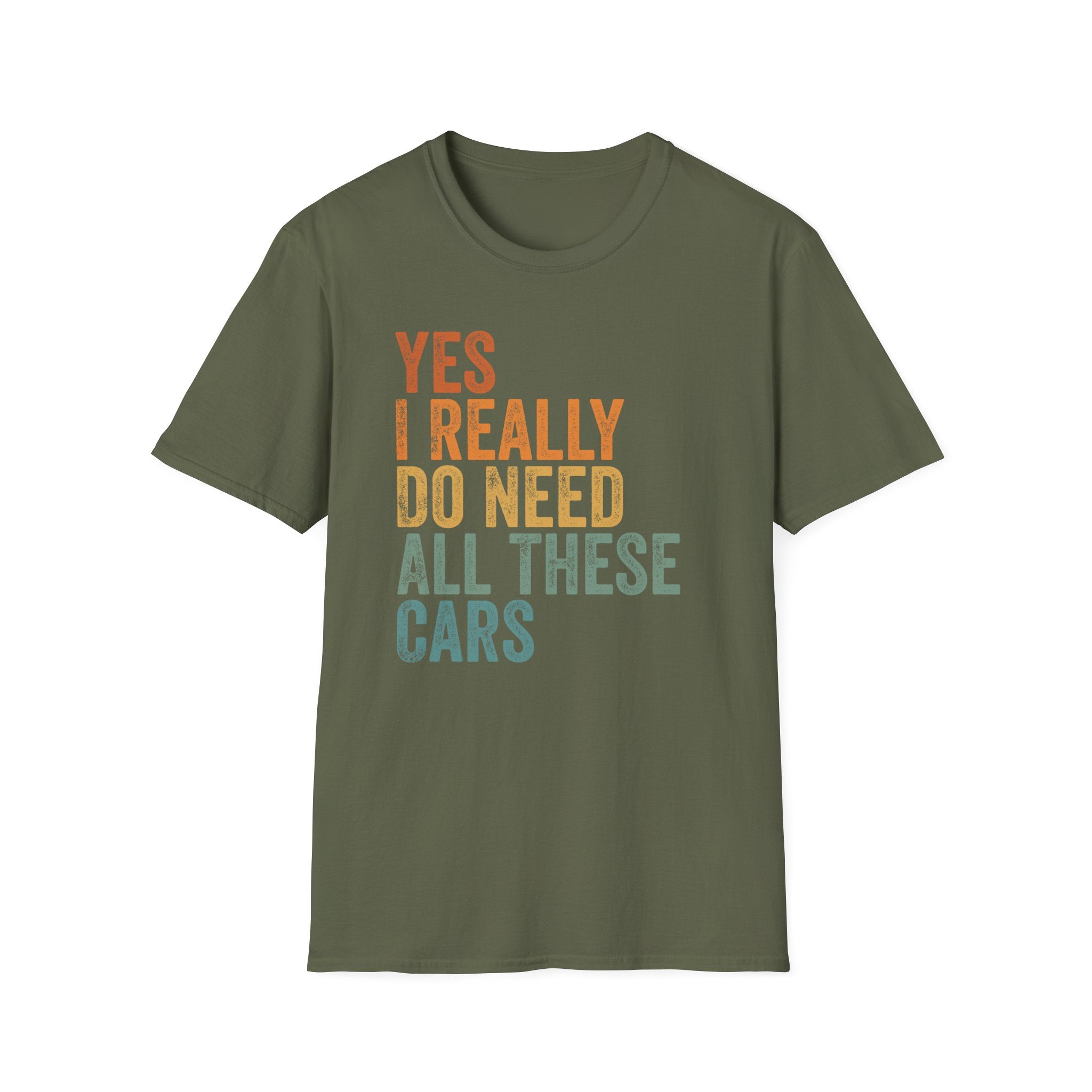 All These Cars Retro Tee