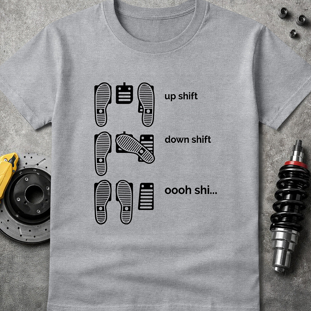 Up Shift Down Shift Sport Grey