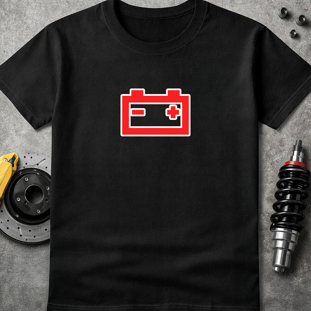 Battery Warning Black