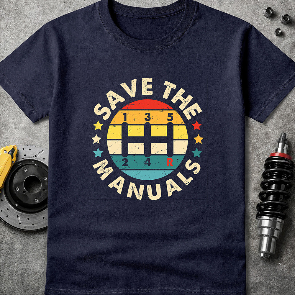 Save The Manuals - Vintage Navy