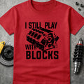 Plays With Blocks Red