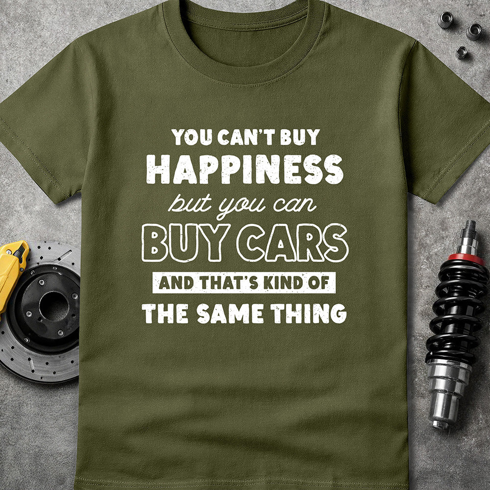 Can't Buy Happiness Military Green
