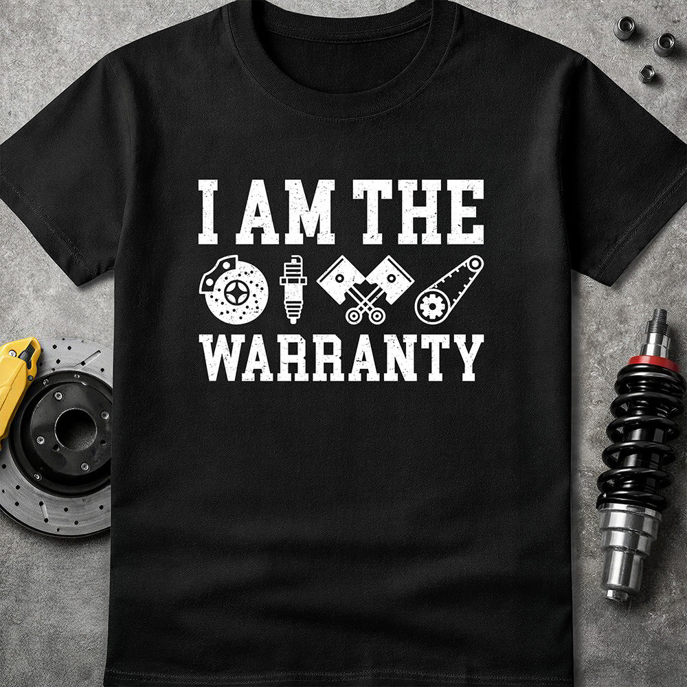 I Am The Warranty - Block Black