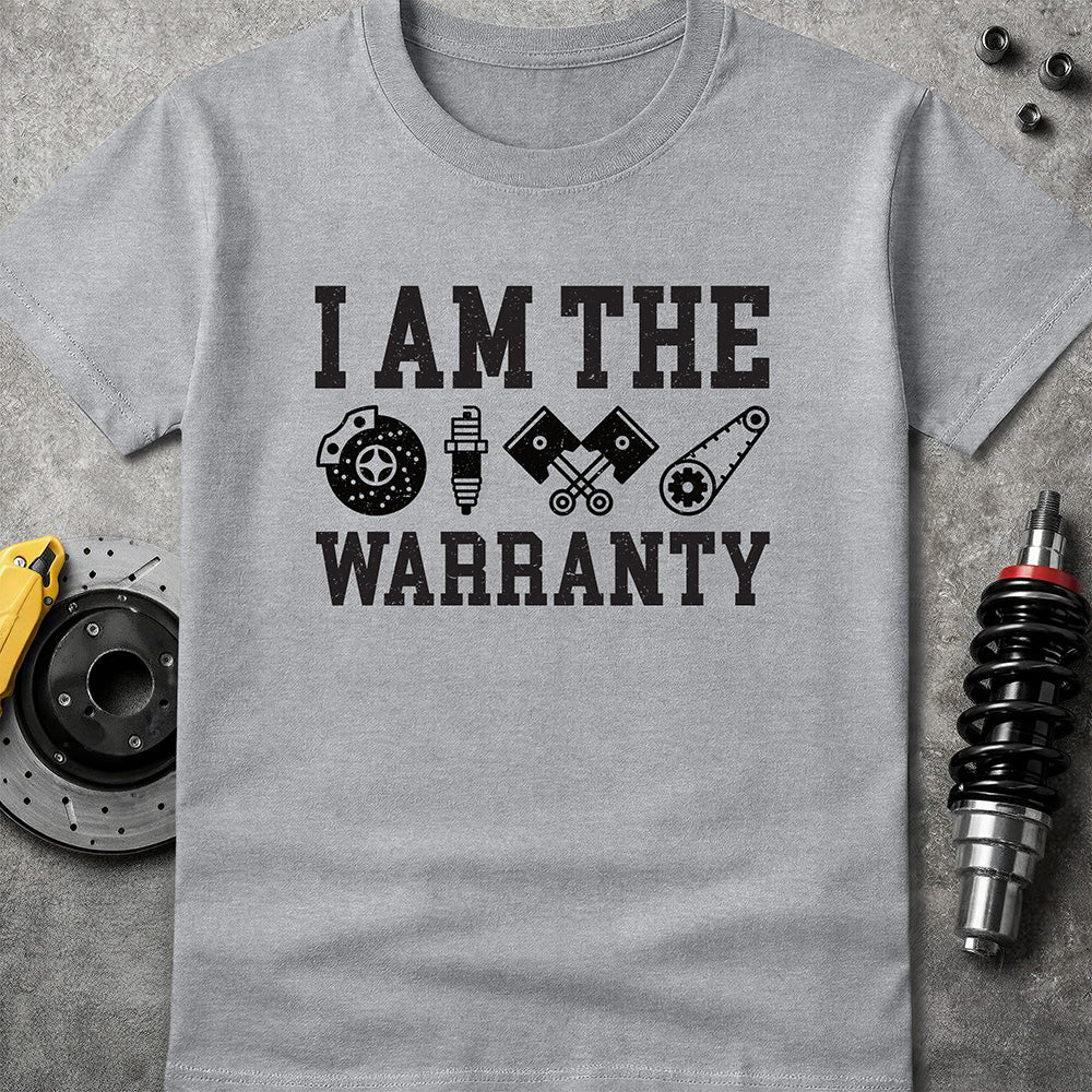 I Am The Warranty - Block Sport Grey