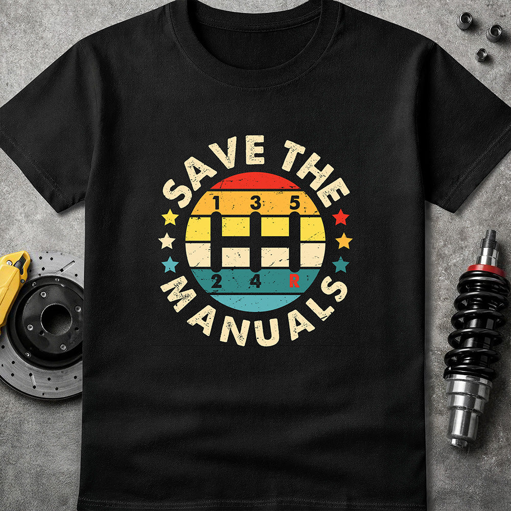 Save The Manuals - Vintage Black