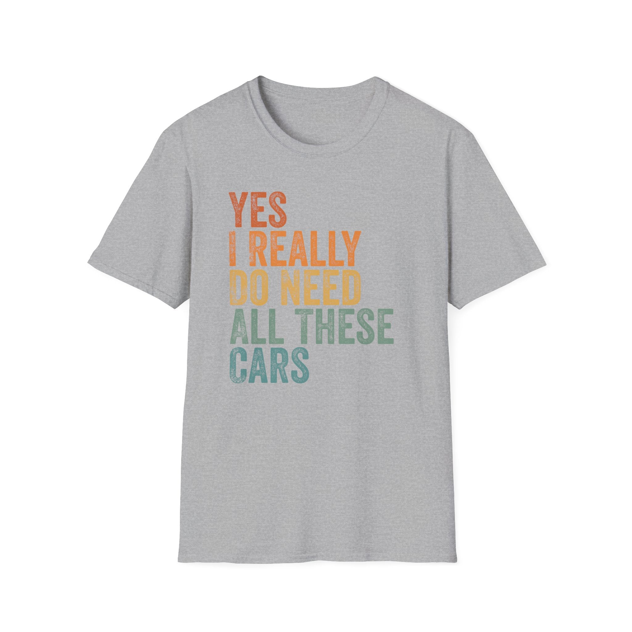 All These Cars Retro Tee