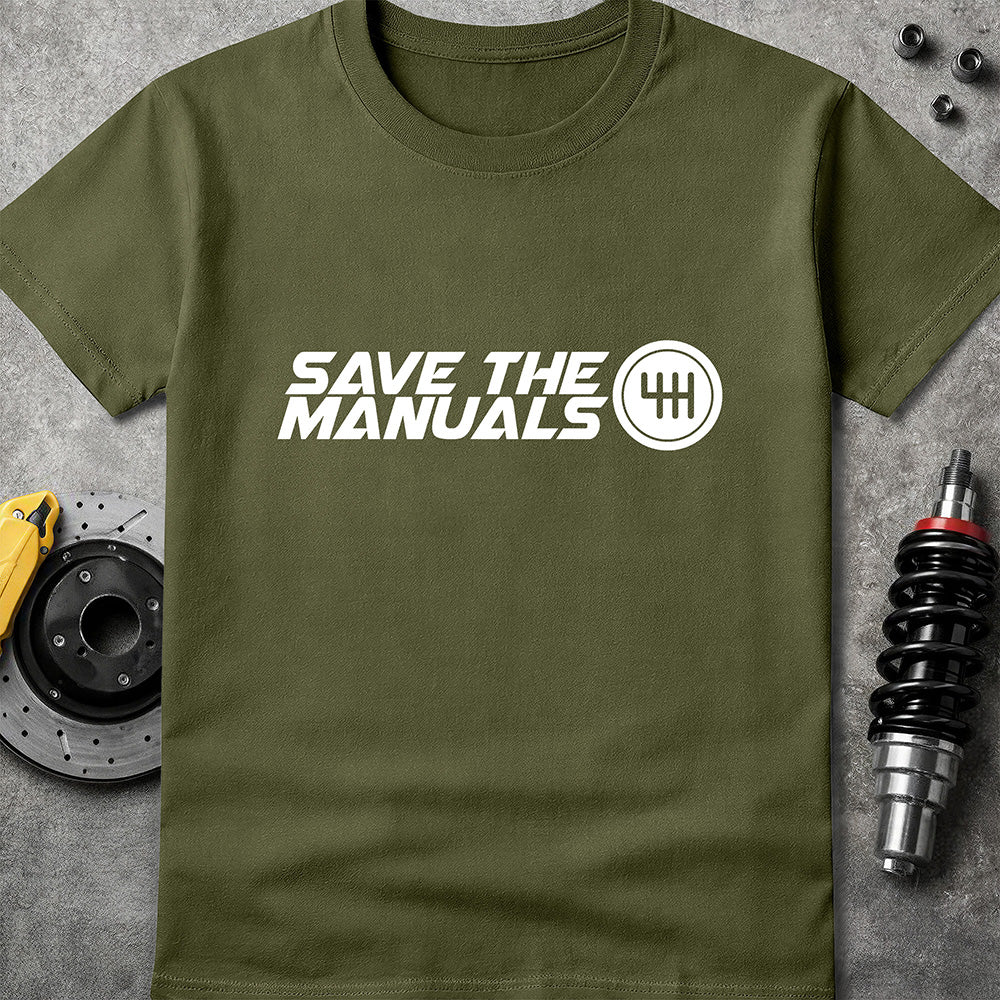 Save The Manuals Banner