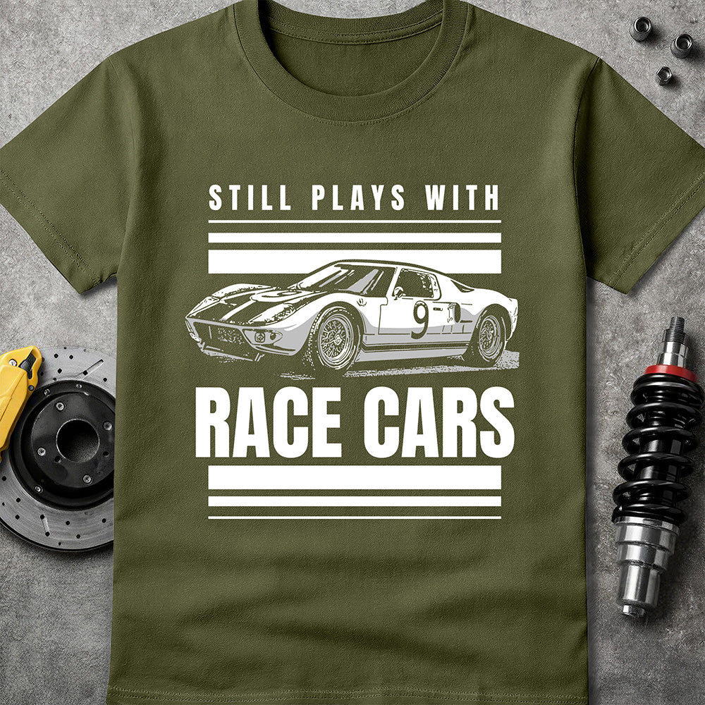 Plays With Race Cars