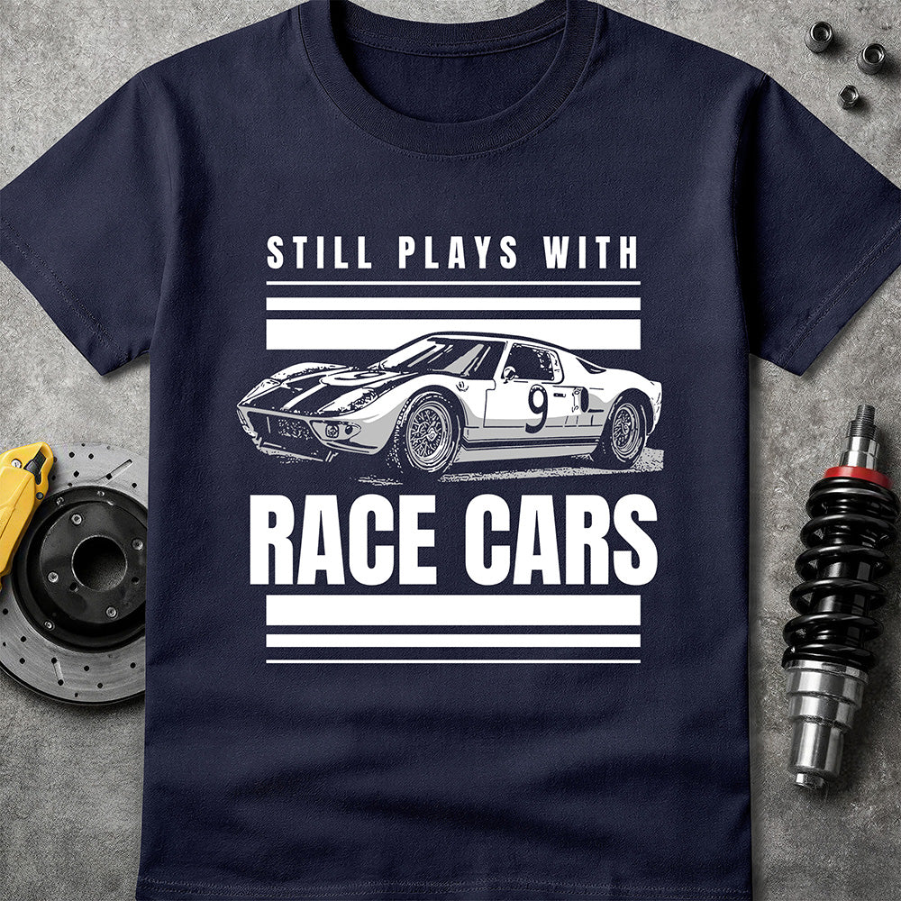 Plays With Race Cars