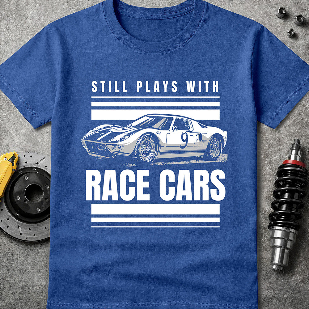 Plays With Race Cars